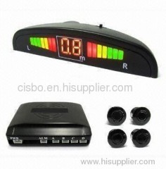 Wireless Parking Sensor with Small Crescent LED Display, Shows Two Color