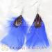 feather earrings