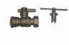 brass water meter ball valve