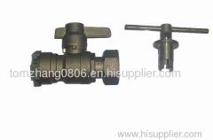 brass water meter ball valve