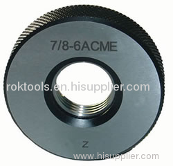 ACME Trapezoidal Thread Ring Gauge (American Standard)