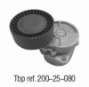 Vibration damper for V-ribbed belt 1128 1432 104