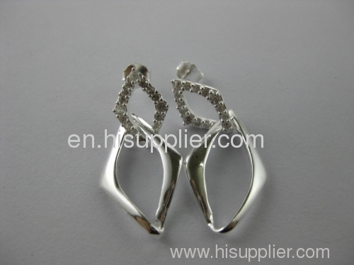 925 sterling silver earring