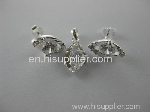 925 sterling silver jewelry set