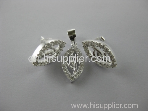 925 sterling silver jewelry set