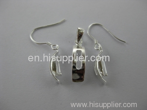 925 sterling silver jewelry set