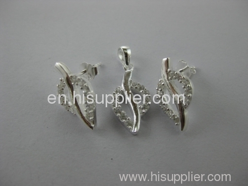 925 sterling silver jewelry set