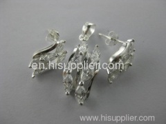 925 sterling silver jewelry set