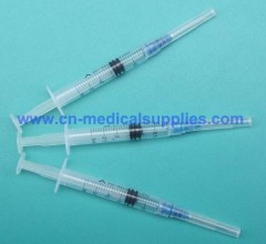 Three Parts Self-Destroy Luer Lock Syringes