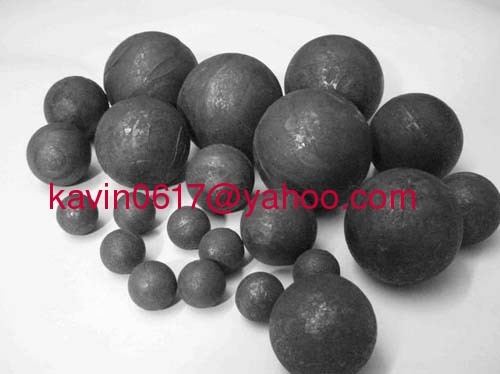 Forged steel ball