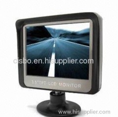 3.5-inch Digital TFT LCD Rear-view Monitor with 960 x 240 Pixels Resolution and 1.5W Power