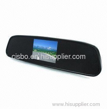 3.5-inch Rearview Monitor, 640 x 240, Can Connect with VCD and DVD Signa