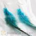 feather earrings long
