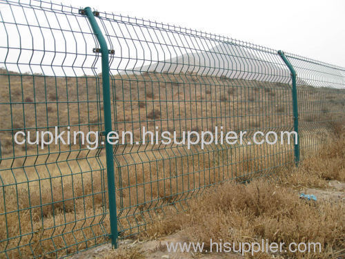 Triangle security fence