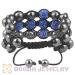 Swarovski Crystal Shamballa Cross Bracelet