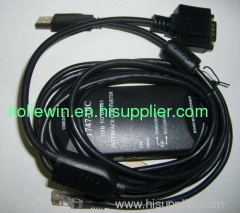 Allen-Bradley PLC programming cable 1747-UIC,AB SLC5/01/02/03/05 series PLC