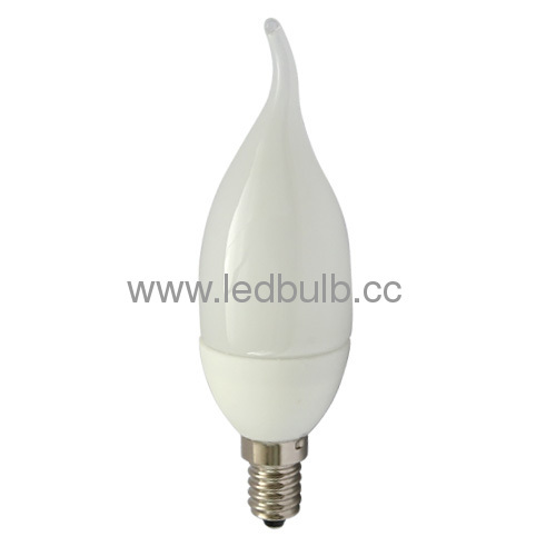 F37 2W Ceramic led candle bulbs light