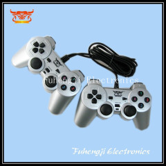 Twin Joypads with Dual Shock for PC USB