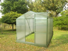 Aluminium greenhouse