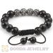 fake shamballa bead bracelet