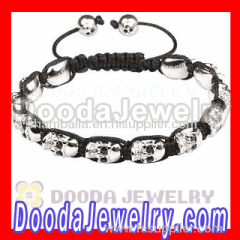 shamballa skull bracelet