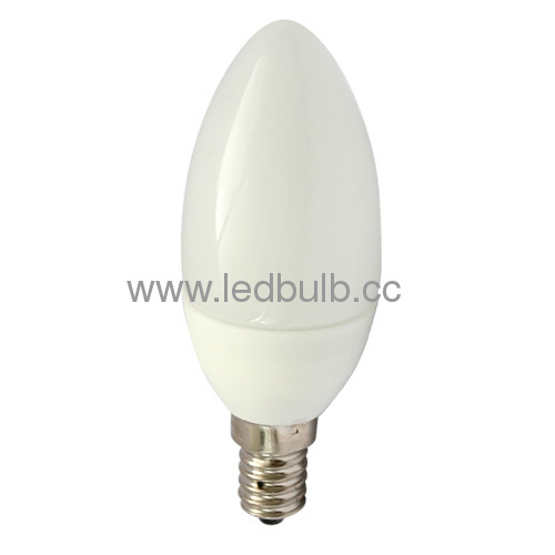 C37 2W Ceramic LED candle bulb