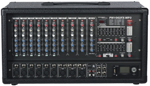 10-Channel DJ Audio Mixer