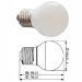 G45 2W Ceramic led bulb light