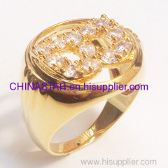 Wholsale Initail finger ring