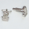 STERLING SILVER CUFFLINK