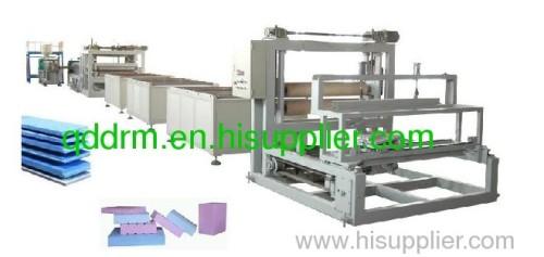 XPS heat insulation foam board production line