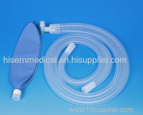 Disposable anesthesia breathing circuit