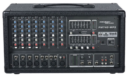 Professional Mixer Console PM740-MP3