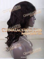 Remy india human hair full lace wigs
