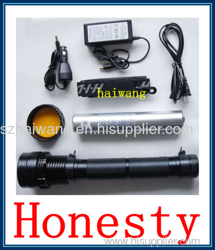 75w hid flashlight/hid torch 75w/ hid flashlight/hid torch