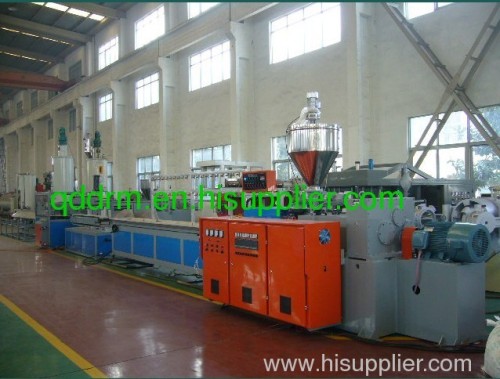 PVC profile extrusion line/PVC profile making machine