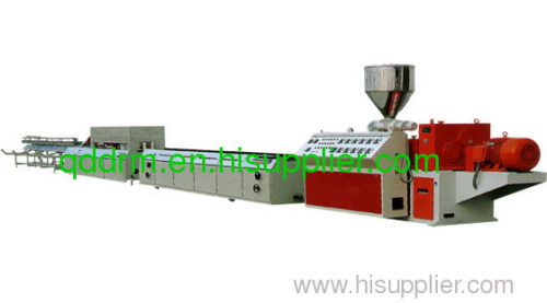 PVC foam profile extrusion line/foam board making machine