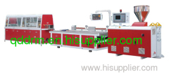 PP Wood Plastic Profile Extrusion Line