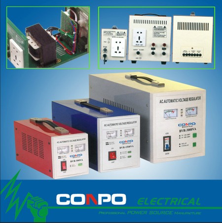 Bvr Relay-Type Voltage Regulator (BVR-500VA, 1000VA, 1500VA, 2000VA, 3000VA, 5000VA)