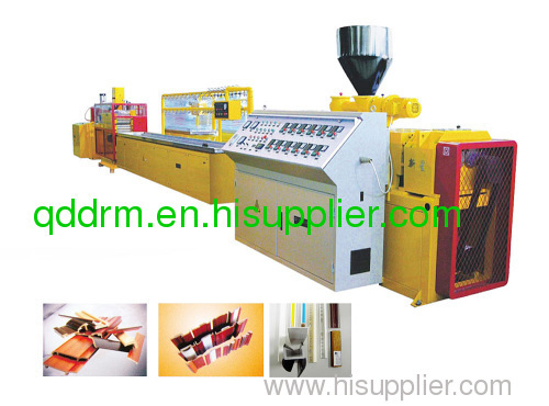 PVC foam profile extrusion line/foam board production line