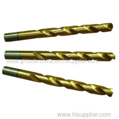 HSS twist drill bits(Titanium coated)