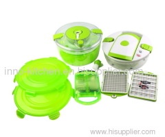 salad chef/vegetable slicer/fruit chop/MULTI FUNCTION SALAD SPINNER