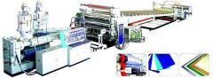 pc sun sheet extrusion line