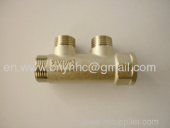 Brass water manifolds