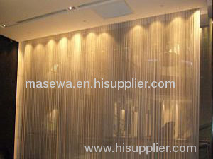 3mm golden cloth metallic curtain