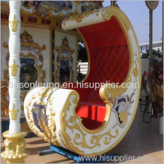 Ancient 2 Level Carousel outdoor rides