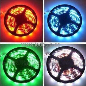 3- chips Single Color SMD 5050 Flexible LED Strip