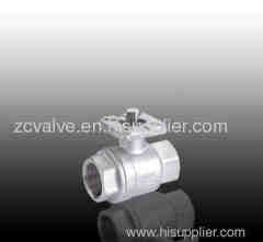 2pc High Platform Ball Valve