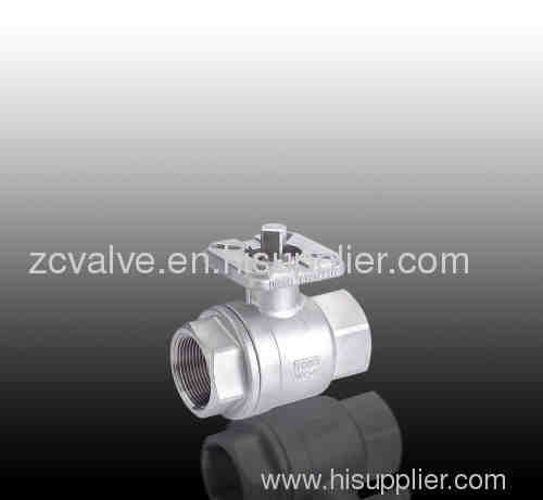 high platform ball valve