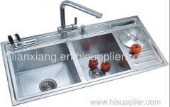 BK-8919, kitchen sinks, staniless steel sinks,sinks ,handmade sinks